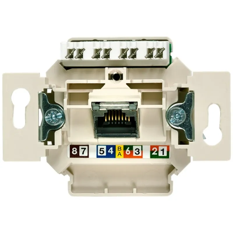 Siemens 5TG2027-1 Delta UAE 1X8pólusú UTP RJ45 CAT6 A informatikai csatlakozóaljzat Siemens 5TG2027-1 Delta UAE 1X8pólusú UTP RJ45 CAT6 A informatikai csatlakozóaljzat