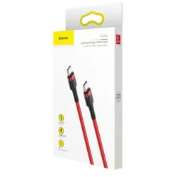 Baseus Cafule USB-C Cable 60W 1m Black/Red