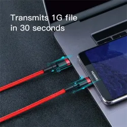 Baseus Cafule USB-C Cable 60W 1m Black/Red