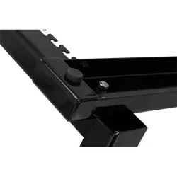 Stalflex rack szekrény állvány 6U 19" fekete (STR19-6U-B)