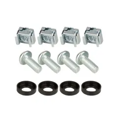 Stalflex rack szekrény állvány 6U 19" fekete (STR19-6U-B)