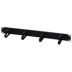 Stalflex CO19-1U-B 19" 1U fekete kábelrendező