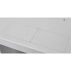 Stalflex 9U fali rack szekrény 10" 300mm szürke (RC10-9U-300GG)