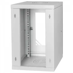 Stalflex 9U fali rack szekrény 10" 300mm szürke (RC10-9U-300GG)