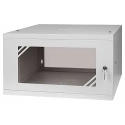 Stalflex 6U fali rack szekrény 19" 450mm szürke (RC19-6U-450GG)
