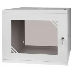 Stalflex 9U fali rack szekrény 19" 450mm szürke (RC19-9U-450GG)