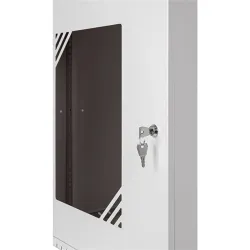 Stalflex 12U fali rack szekrény 19" 450mm szürke (RC19-12U-450GG)