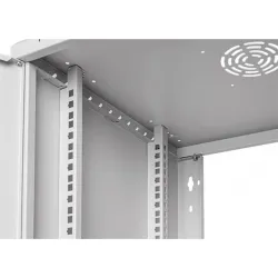 Stalflex 12U fali rack szekrény 19" 450mm szürke (RC19-12U-450GG)