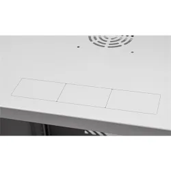 Stalflex 12U fali rack szekrény 19" 450mm szürke (RC19-12U-450GG)