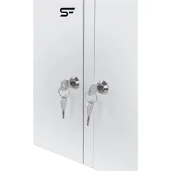 Stalflex PN2K-24D-3S-G szürke 2 kamrás falra szerelhető üres optikai elosztódoboz