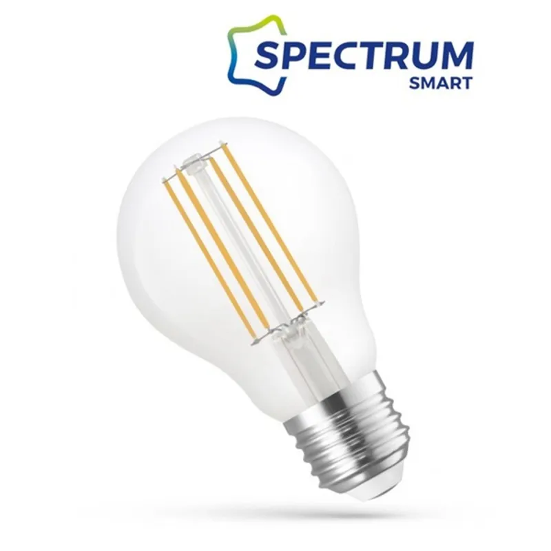 SpectrumLED WOJ14418 üveg 560lm E27 körte LED Wi-Fi smart home fényforrás SpectrumLED WOJ14418 üveg 560lm E27 körte LED Wi-Fi smart home fényforrás