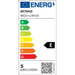 SpectrumLED WOJ14419 560lm E27 körte LED Wi-Fi smart home fényforrás