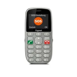 Gigaset GL390 Senior Dual SIM mobiltelefon szürke