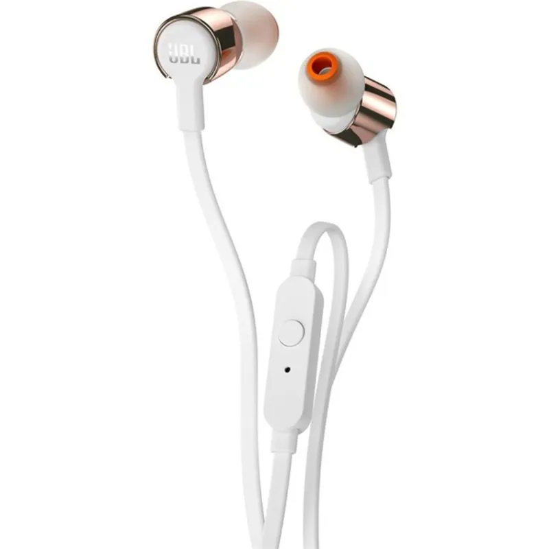 JBL T210 rózsaarany fülhallgató JBL T210 rózsaarany fülhallgató