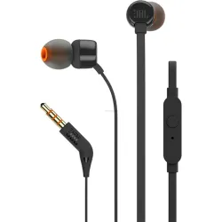 JBL Tune 110 mikrofonos fülhallgató fekete (JBLT110BLK)