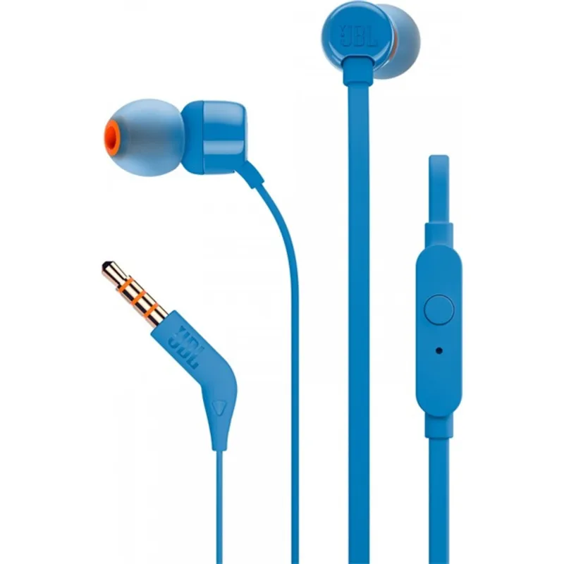 JBL T110 fülhallgató headset kék JBL T110 fülhallgató headset kék