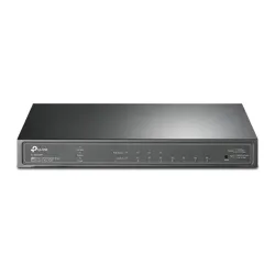 TP-LINK Switch 8x1000Mbps (4xPOE+), Menedzselhető, TL-SG2008P