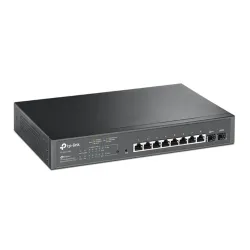 TP-LINK TL-SG2210MP JetStream 10-Port Gigabit Smart Switch with 8-Port PoE+ 2x Gigabit SFP Slots 150W PoE budget Omada SDN