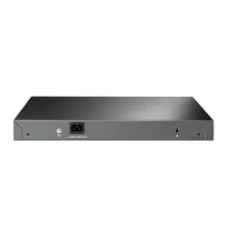 TP-Link JetStream Switch 24x1000Mbps, 24xPOE+ + 4x1Gigabit SFP+ plusz  2 konzol port, menedzselhető (TL-SG3428MP)