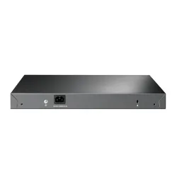 TP-LINK Switch 24x1000Mbps (24xPOE+) + 4x10G SFP+ + 2xkonzol port, Menedzselhető, TL-SG3428XMP