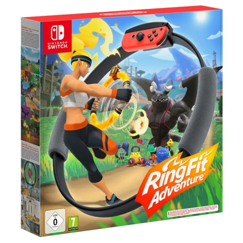 Nintendo Ring Fit Adventure Switch játék (NSS620) Nintendo Ring Fit Adventure Switch játék (NSS620)