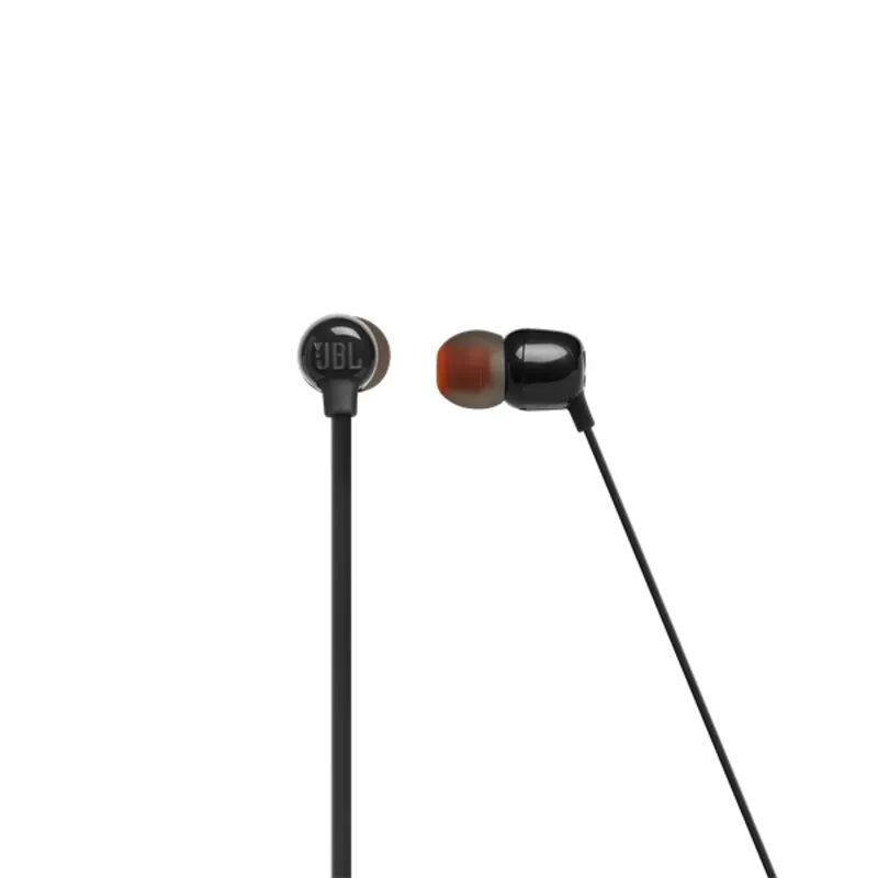 JBL T125BTBLK Bluetooth nyakpántos fekete fülhallgató JBL T125BTBLK Bluetooth nyakpántos fekete fülhallgató