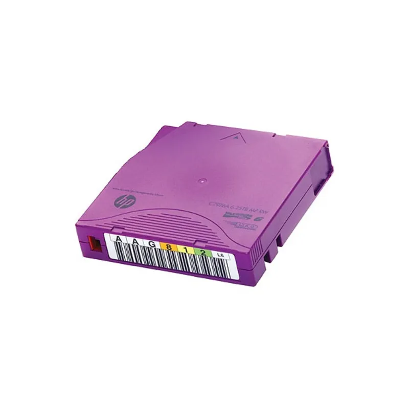 HPE C7976A LTO-6 Ultrium 6.25TB RW Data Cartridge HPE C7976A LTO-6 Ultrium 6.25TB RW Data Cartridge