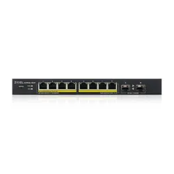 ZyXEL 8 portos Fémházas Menedzselhető Switch (GS1900-10HP-EU0102F)