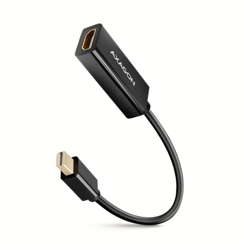 AXAGON RVDM-HI14N mini DisplayPort to HDMI active adapter 4K@30Hz Black AXAGON RVDM-HI14N mini DisplayPort to HDMI active adapter 4K@30Hz Black