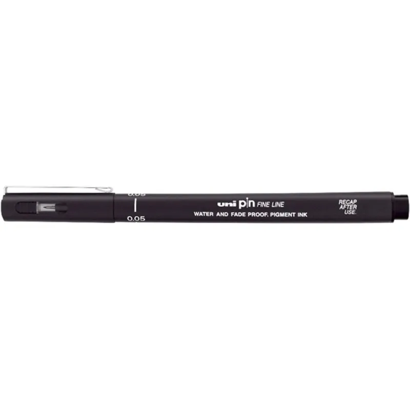 Uni PIN 0,05 mm fekete rajzmarker Uni PIN 0,05 mm fekete rajzmarker