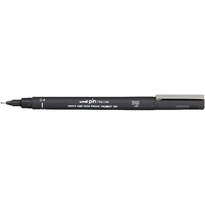 Uni PIN 0,4 mm fekete rajzmarker Uni PIN 0,4 mm fekete rajzmarker