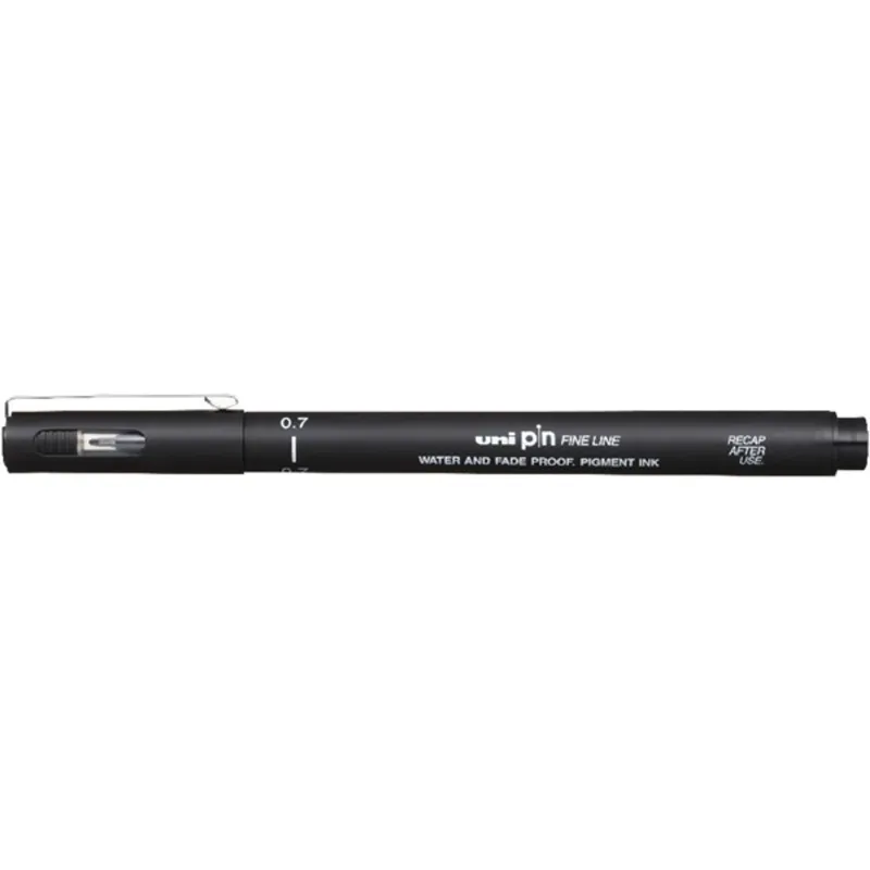 Uni PIN 0,7 mm fekete rajzmarker Uni PIN 0,7 mm fekete rajzmarker