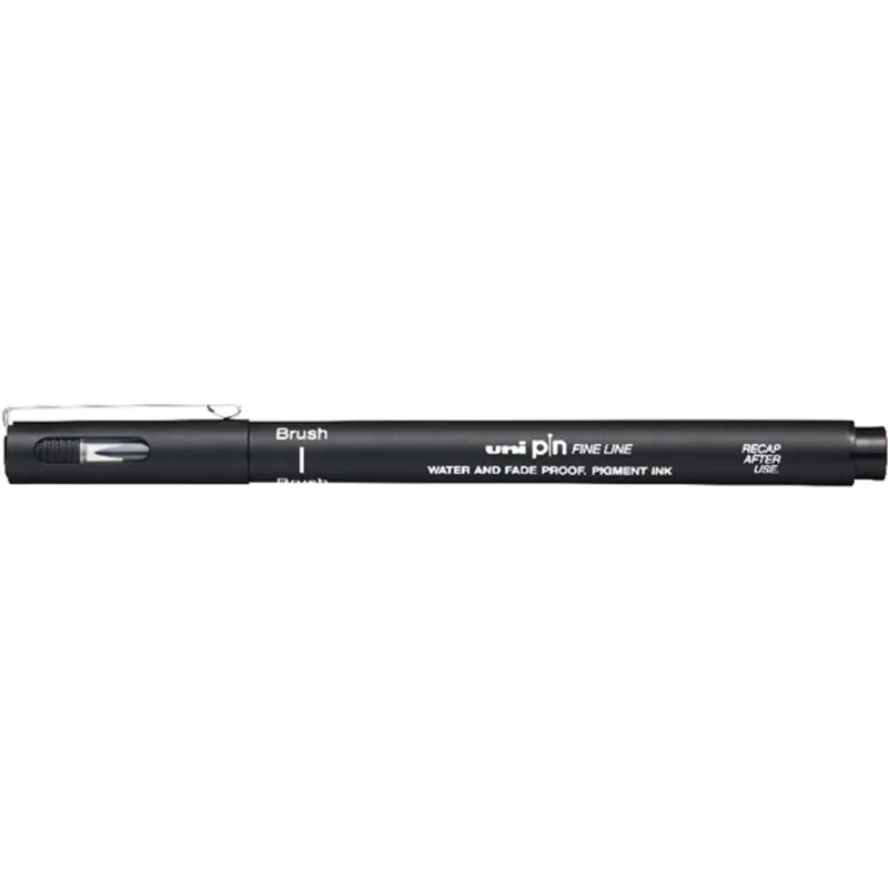 Uni PIN ecset fekete rajzmarker Uni PIN ecset fekete rajzmarker