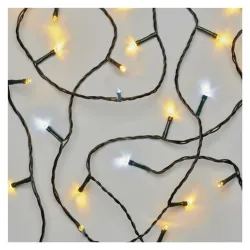 EMOS LED karácsonyi fényfüzér 8m IP44 időzítős meleg/hidegfehér (D4AN04)