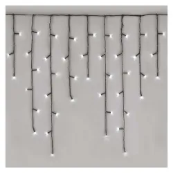 EMOS LED karácsonyi jégcsapok 3.6m IP44 programokkal hidegfehér (D4CC01)