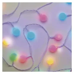 EMOS LED fényfüzér cseresznye golyók 2,5cm 4m kültéri és beltéri időzítős többszínű (D5AM01)