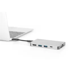 Digitus USB Type-C Multiport Travel Dock notebook dokkoló (DA-70867)