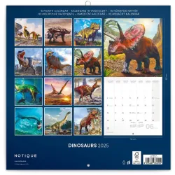 Realsystem 2022-es Dinosaurs 6097 falinaptár