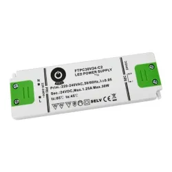 POS POWER FTPC30V24-C2 24V/1.25A 30W IP20 LED tápegység