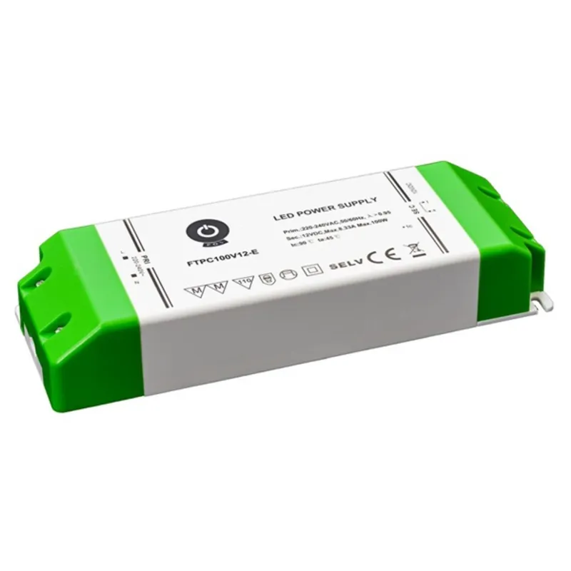 POS Power FTPC100V12-E 12V/8.33A 100W IP20 gazdaságos LED tápegység POS Power FTPC100V12-E 12V/8.33A 100W IP20 gazdaságos LED tápegység