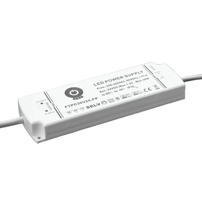 POS Power FTPC30V24-FP 24V/1.25A 30W IP44 habálló LED tápegység POS Power FTPC30V24-FP 24V/1.25A 30W IP44 habálló LED tápegység