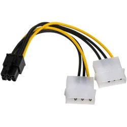 Akyga 2x Molex/PCI-Express 6-pin adapter (AK-CA-13)