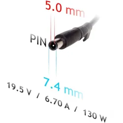 Akyga Notebook Tápegység Univerzális+Samsung pin 130W (AK-ND-57)