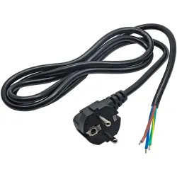 Akyga AK-OT-01A Power Cable 1,5m Black