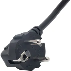 Akyga AK-OT-01A Power Cable 1,5m Black