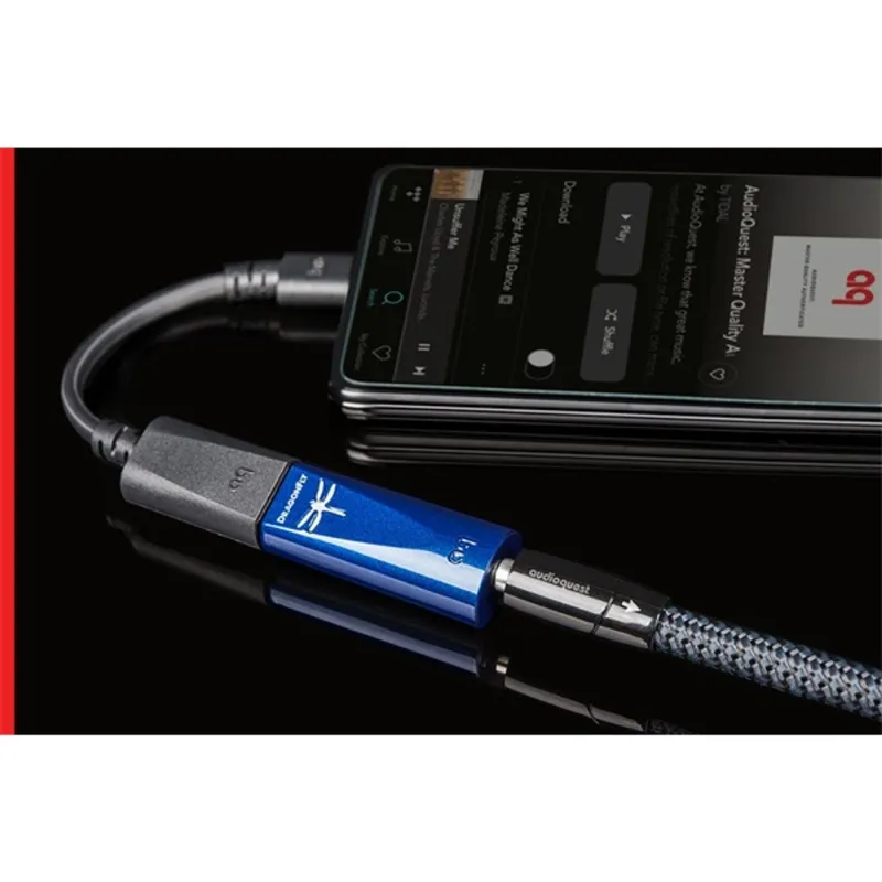 AudioQuest Dragonfly Black USB DAC előfok és fejhallgató erősítő AudioQuest Dragonfly Black USB DAC előfok és fejhallgató erősítő