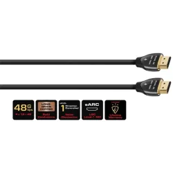 AudioQuest HDM48PEA150 HDMI 2.1 - HDMI 2.1 M/M video kábel 1.5m