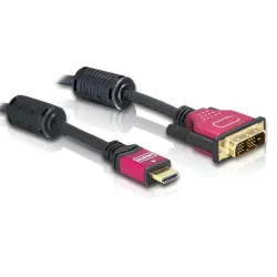KAB Delock 84342 apa/apa HDMI - DVI átalakító kábel - 1,8m