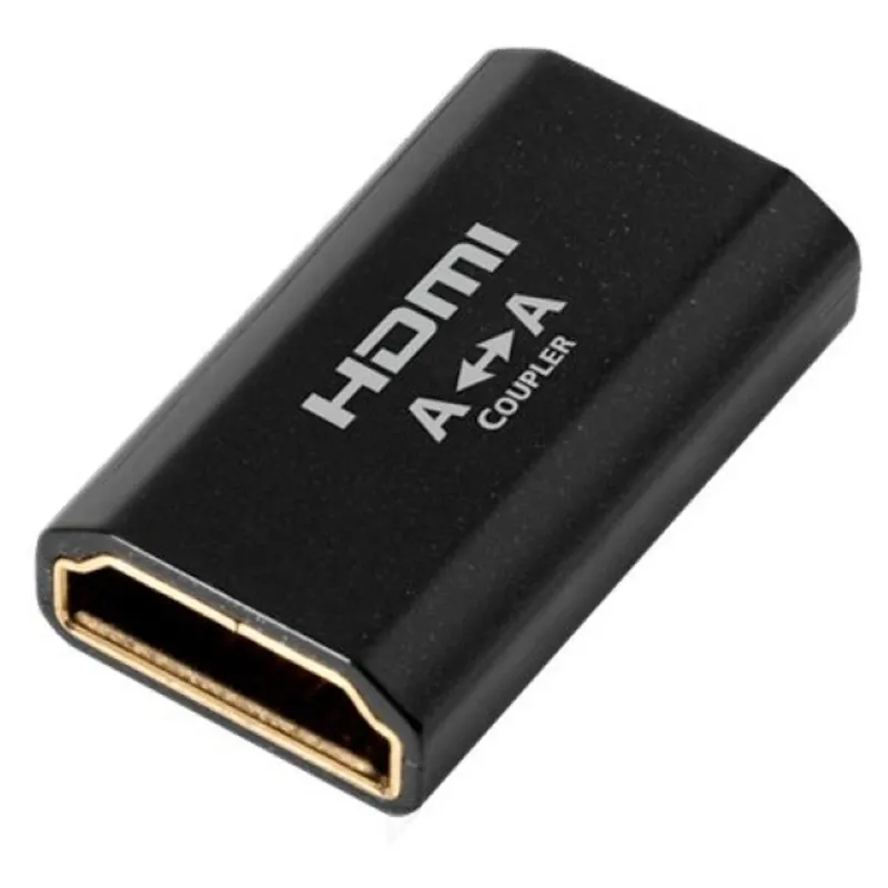 AudioQuest HDMADAA HDMI Type A aljzat - Type A aljzat aranyozott csatlakozós adapter AudioQuest HDMADAA HDMI Type A aljzat - Type A aljzat aranyozott csatlakozós adapter