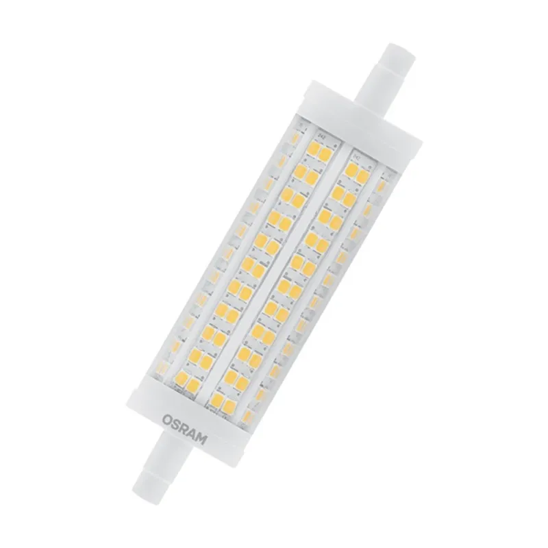 Osram Superstar műanyag búra/17,5W/2452lm/2700K/R7s dimmelhető LED ceruza izzó Osram Superstar műanyag búra/17,5W/2452lm/2700K/R7s dimmelhető LED ceruza izzó